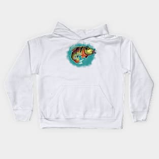 Tucunare (Peacock Bass) Kids Hoodie